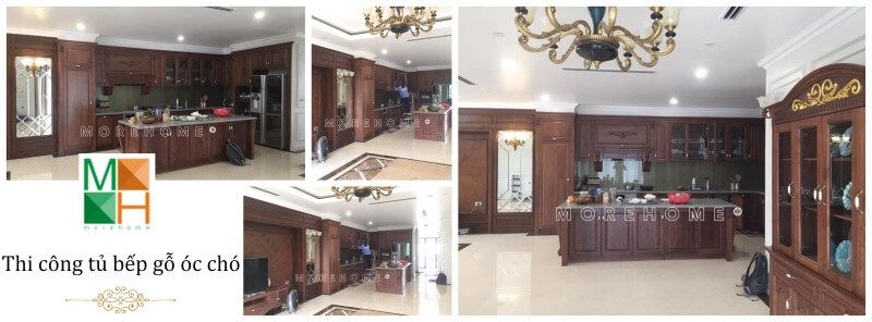 Tủ bếp gỗ óc chó đẹp là một sản phẩm quan trọng để tạo nên không gian sang trọng cho gia đình. Hãy tham khảo mẫu thi công để nổi bật những điểm đẹp của nó.