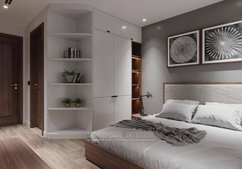 Việc trang trí nội thất phòng ngủ của căn hộ, nhà phố nhỏ theo phong cách hiện đại là rất quan trọng.